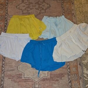 Girl's Multi-Color Skorts Set for dance